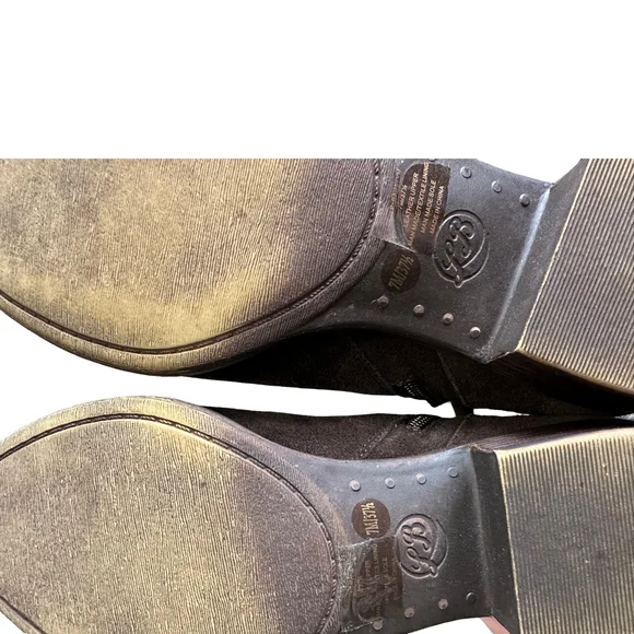 Women's Lucky Brand Brown Suede Ankle Boots & Booties Size 7.5 - Picture 8 of 8